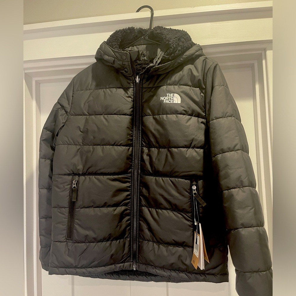 Boys Reversible North Face Jacket